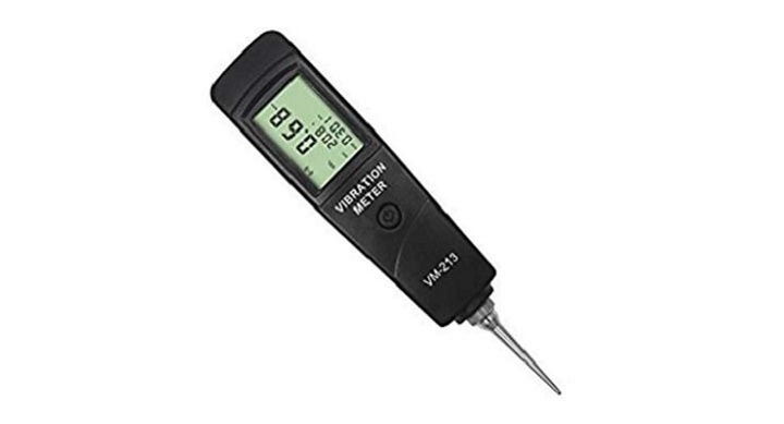 Bút đo độ rung VM-213 được thiết kế dạng bút nhỏ gọn Bút đo độ rung VM-213 được thiết kế dạng bút nhỏ gọn