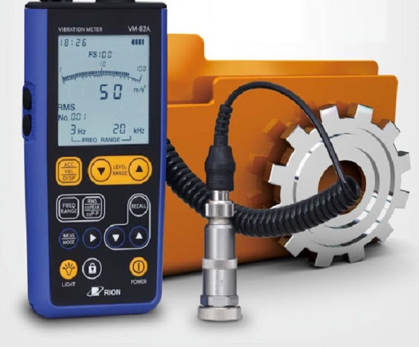 Máy đo độ rung Rion VM-82 nhỏ gọn, hoạt động đa năng
