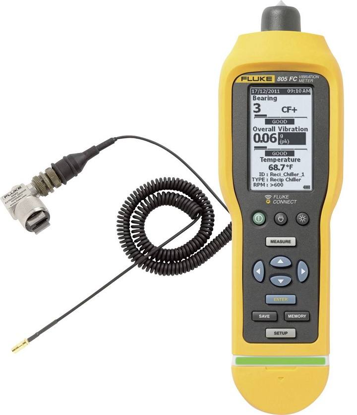 Máy có khả năng đo rung động chính xác