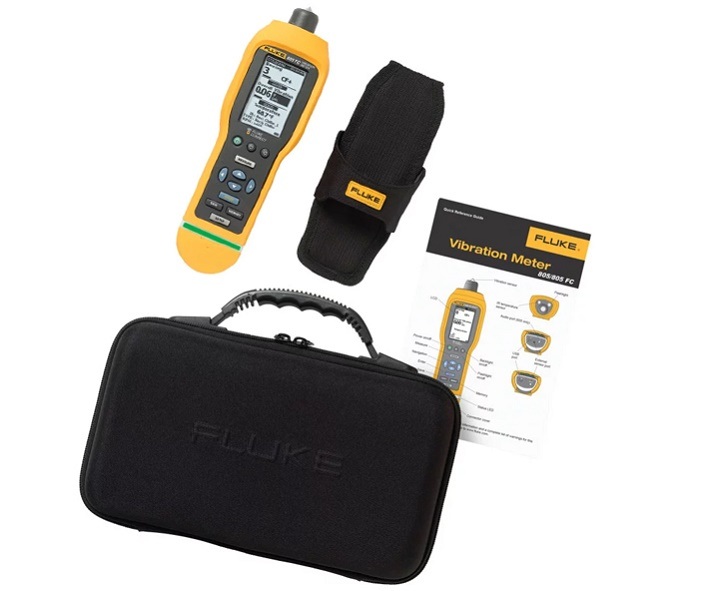Máy đo độ rung Fluke 805 nhỏ gọn, nhiều phụ kiện đi kèm