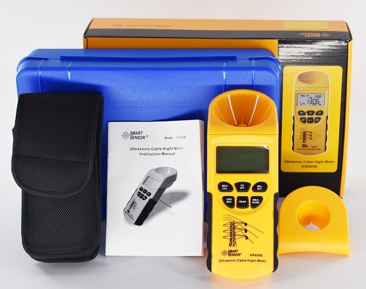 Bộ máy đo chiều cao dây cáp SMARTSENSOR AR600E Bộ máy đo chiều cao dây cáp SMARTSENSOR AR600E