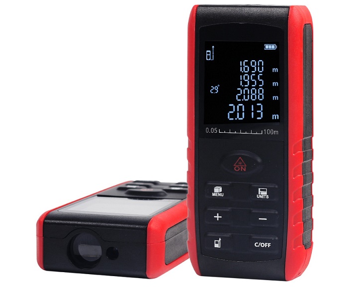 Total Meter E100 100m mang thiết kế ngỏ gọn dễ sử dụng