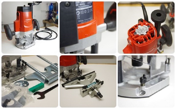 Máy phay Maktec MT362 nhỏ gọn, độ bền cao