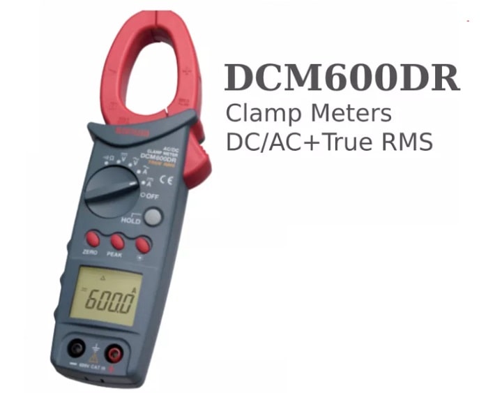 Ampe kìm Sanwa DCM600DR đảm nhận các chức năng đi kèm Ampe kìm Sanwa DCM600DR đảm nhận các chức năng đi kèm