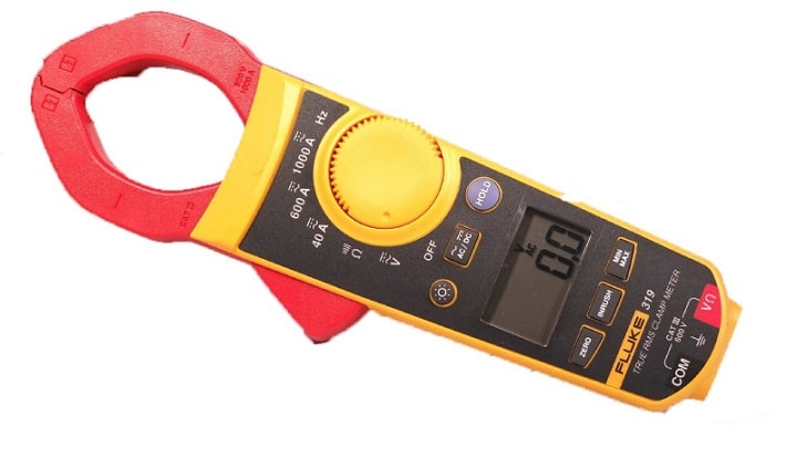 Ampe kìm Fluke 319 kiểu dáng mỏng, nhẹ, dễ di động