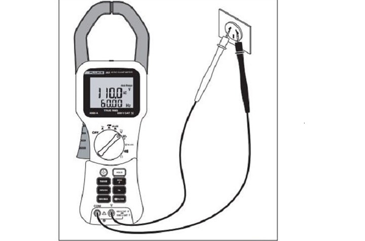 Đo điện áp AC/DC chính xác nhờ ampe kìm Fluke 353 Đo điện áp AC/DC chính xác nhờ ampe kìm Fluke 353