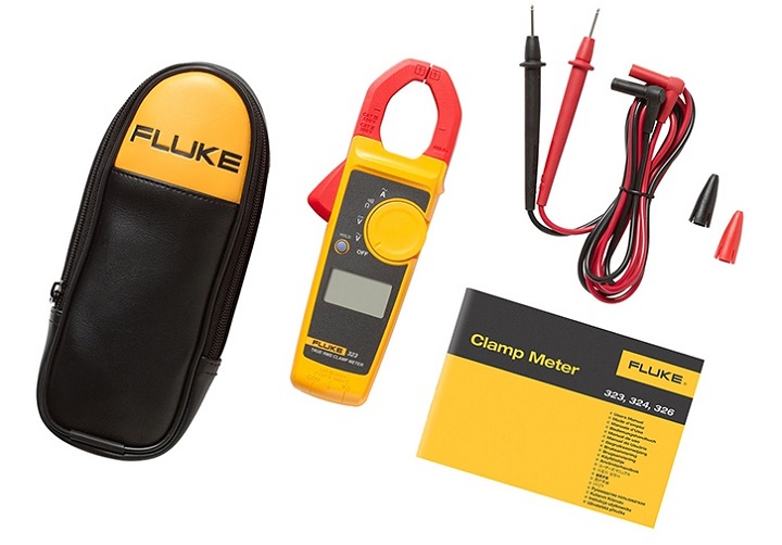 Ampe kìm số điện tử AC Fluke 323 nhỏ gọn, chắc chắn Ampe kìm số điện tử AC Fluke 323 nhỏ gọn, chắc chắn