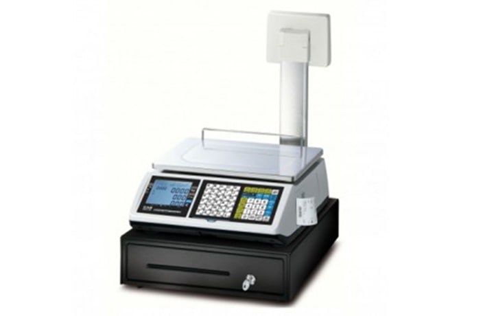 Cân điện tử in hóa đơn CAS CT-100B 3Kg/1g
