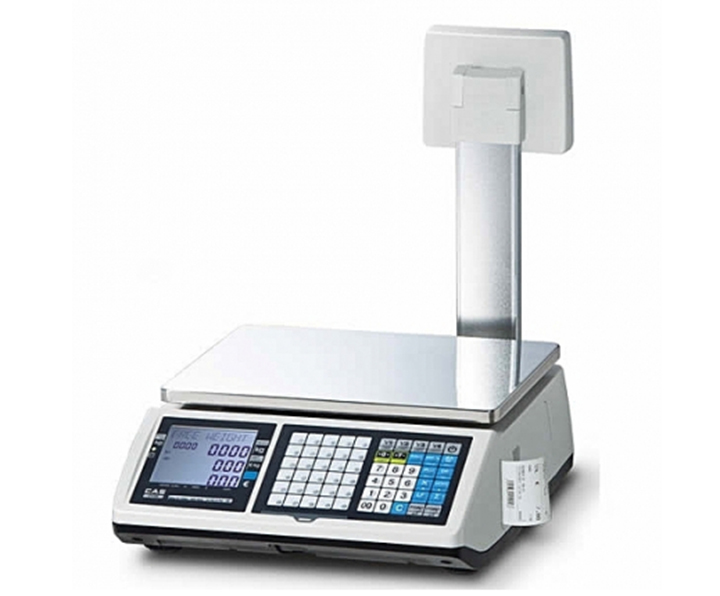 Cân điện tử in hóa đơn CAS CT-100B 3Kg/1g