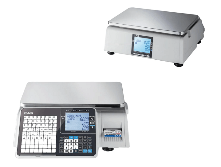 Cân điện tử in nhãn CAS CL-3000 B 30Kg/10g