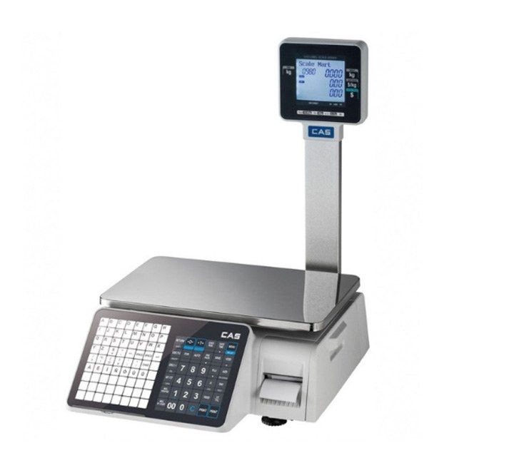 Cân điện tử in nhãn CAS CL-3000 P 6Kg/2g Cân điện tử in nhãn CAS CL-3000 P 6Kg/2g