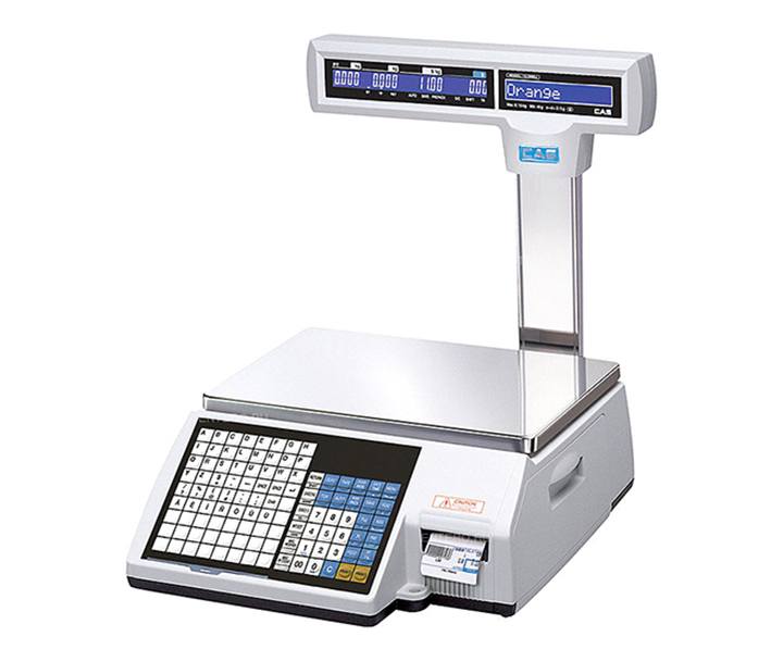 Cân điện tử in nhãn CAS CL-5000 P 15Kg/5g