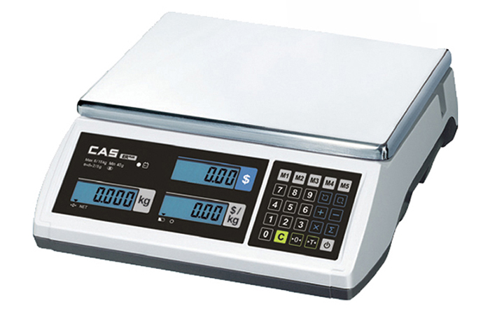 Cân điện tử tính giá CAS ER-Plus 15Kg (LCD) Cân điện tử tính giá CAS ER-Plus 15Kg (LCD)