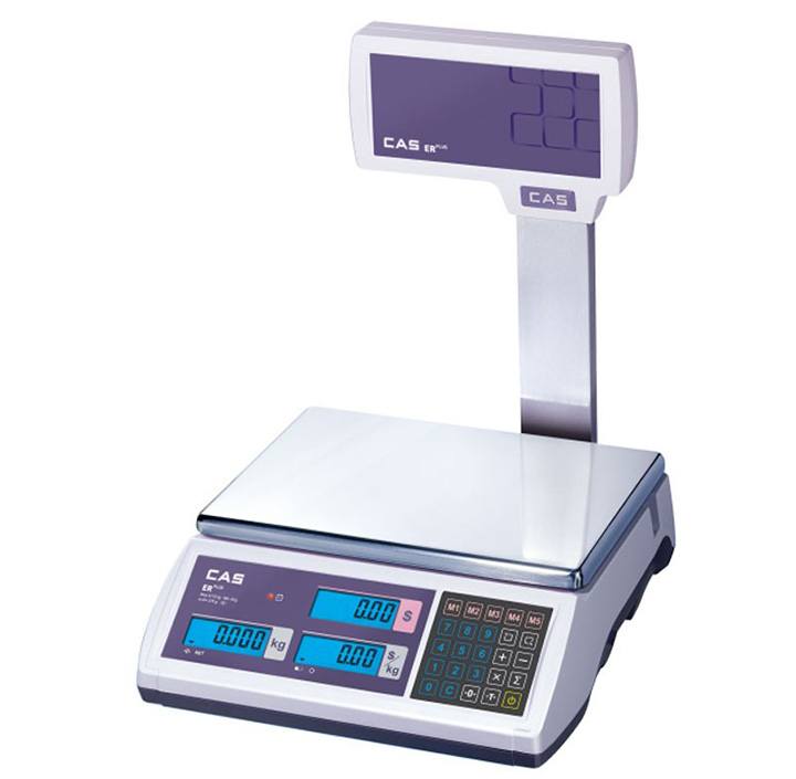 Cân điện tử tính giá CAS ER-Plus 15Kg màn hình hiển thị LED Cân điện tử tính giá CAS ER-Plus 15Kg màn hình hiển thị LED
