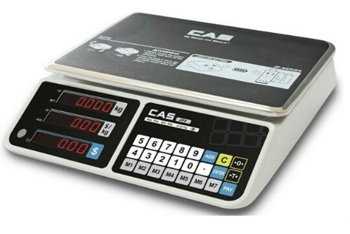 Cân điện tử tính giá CAS PJ-2 15Kg