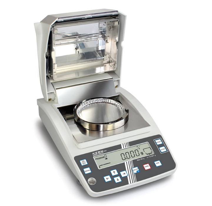 Cân phân tích ẩm Kern DB 60-3 phân tích độ ẩm chính xác Cân phân tích ẩm Kern DB 60-3 phân tích độ ẩm chính xác