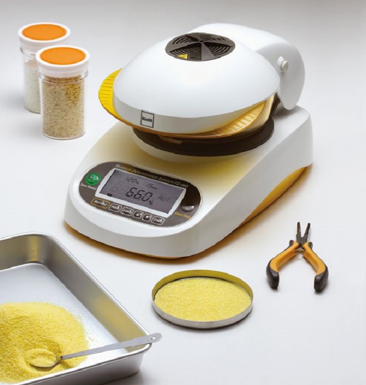 Cân sấy ẩm hồng ngoại Kett FD-660 độ bền cao, sấy ẩm nhanh, độ chính xác cao Cân sấy ẩm hồng ngoại Kett FD-660 độ bền cao, sấy ẩm nhanh, độ chính xác cao