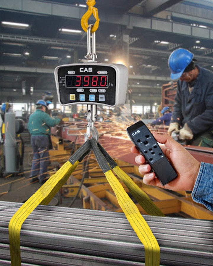 Cân treo điện tử CAS IE-1700 500kg/200g Cân treo điện tử CAS IE-1700 500kg/200g