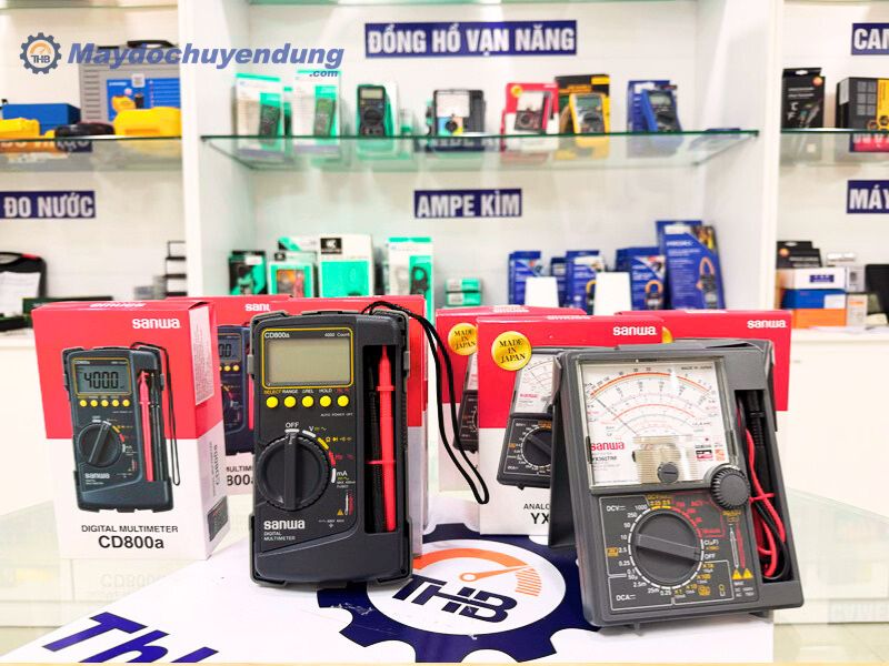 Đồng hồ đo điện vạn năng Sanwa