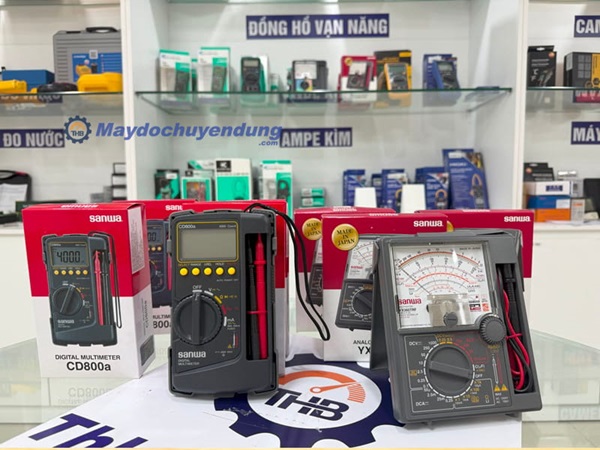 Máy đo chuyên dụng phân phối các loại đồng hồ vạn năng Sanwa