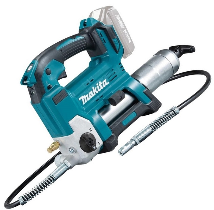 Thiết kế máy bơm mỡ Makita DGP180Z chắc chắn, nhỏ gọn Thiết kế máy bơm mỡ Makita DGP180Z chắc chắn, nhỏ gọn