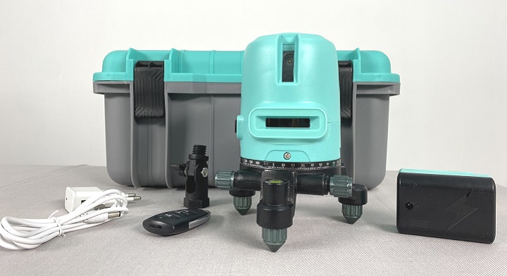 Bộ sản phẩm máy cân bằng laser Total Meter SA531G Bộ sản phẩm máy cân bằng laser Total Meter SA531G