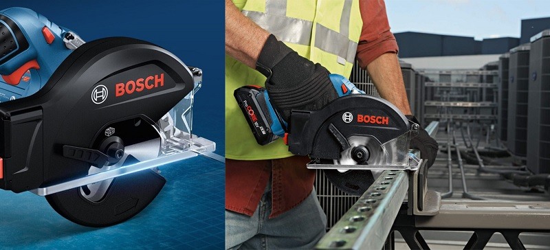 Bosch GKM 18V-50 Solo có khả năng cưa cắt nhanh gọn