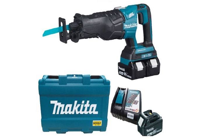 Bộ sản phẩm máy cưa kiếm dùng pin Makita DJR360RT2 chất lượng cao
