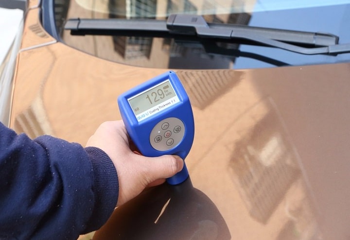 Máy đo độ dày lớp phủ GTS8202 đo độ dày chính xác Máy đo độ dày lớp phủ GTS8202 đo độ dày chính xác