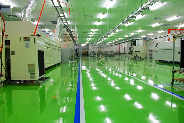 Sàn Epoxy cao cấp có khả năng chống chịu nhiệt, độ bền cao 