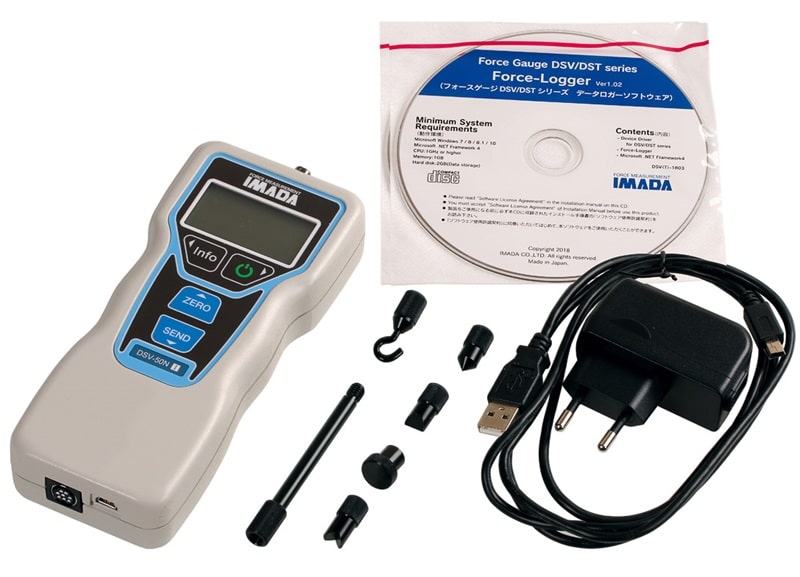 Bộ máy đo lực kép nén Imada DSV-1000N Bộ máy đo lực kép nén Imada DSV-1000N