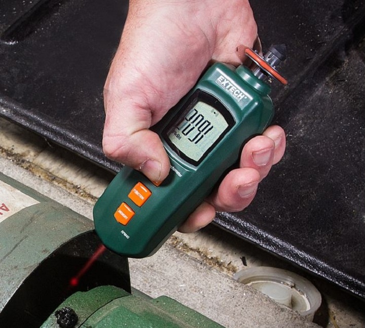 Máy đo tốc độ vòng quay Extech RPM40 có tuổi thọ cao, đo chính xác