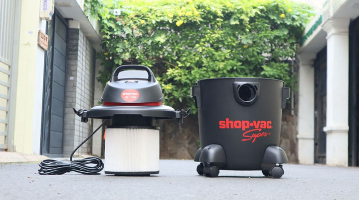 Máy hút bụi Shop-VAC K12-SQ14A (59712206) có sức chứa lên tới 2L