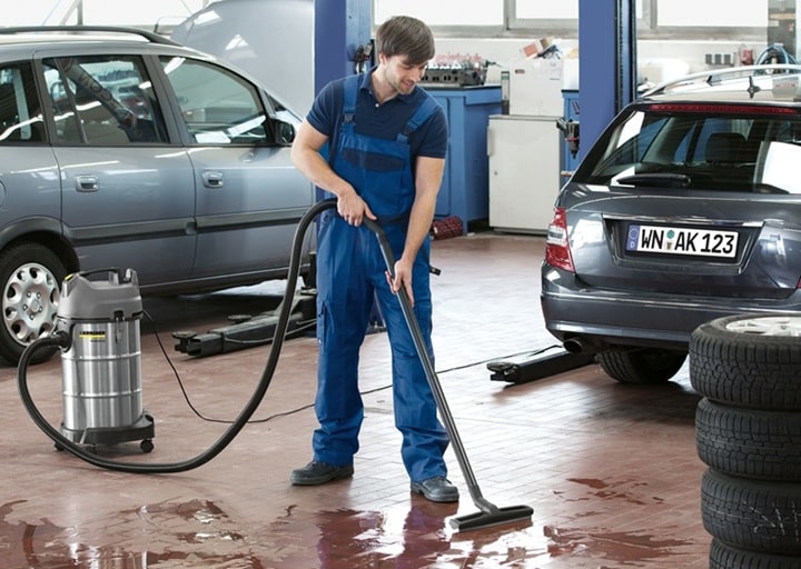 Máy hút bụi Karcher NT 38/1 Me Classic hút nhanh dùng cho công nghiệp