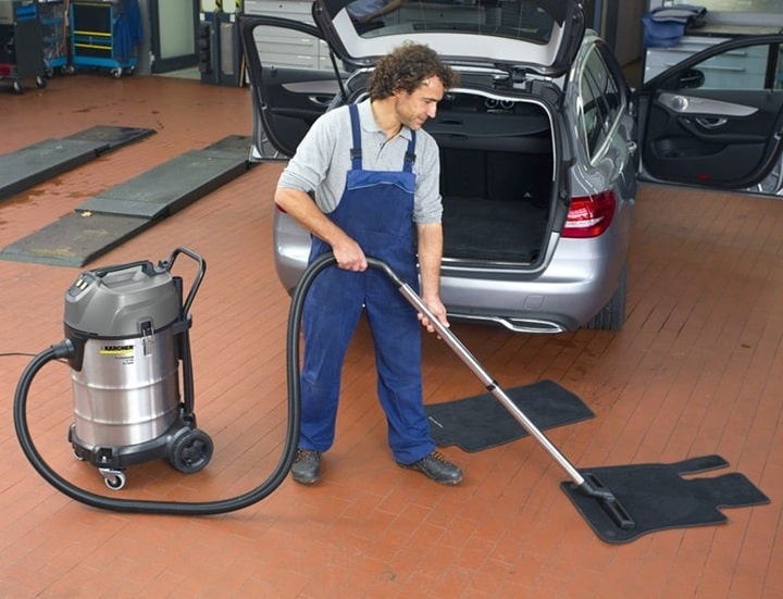 Karcher NT 70/2 Me Classic hút bụi khô ướt mạnh mẽ, hiệu suất cao