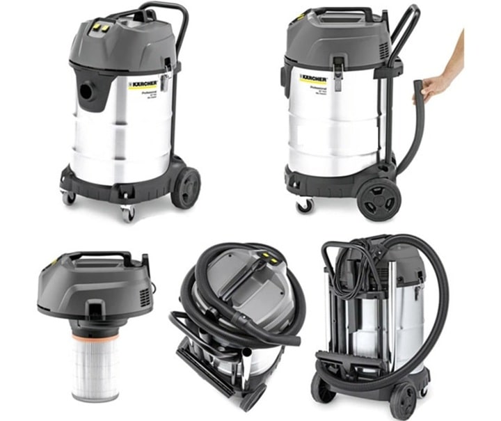 Máy hút bụi công nghiệp Karcher NT 70/2 Me Classic độ bền cao, dễ sử dụng