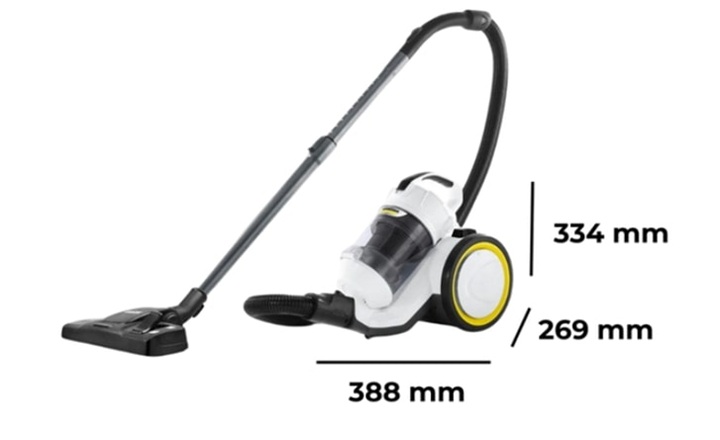 Karcher VC 3 Plus White kieru dáng hiện đại, dễ lắp đặt Karcher VC 3 Plus White kieru dáng hiện đại, dễ lắp đặt