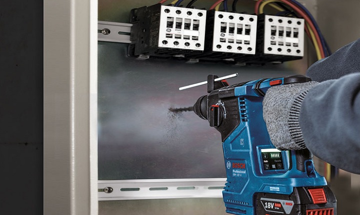 Bosch GBH 187-LI Solo nhỏ gọn, dễ sử dụng