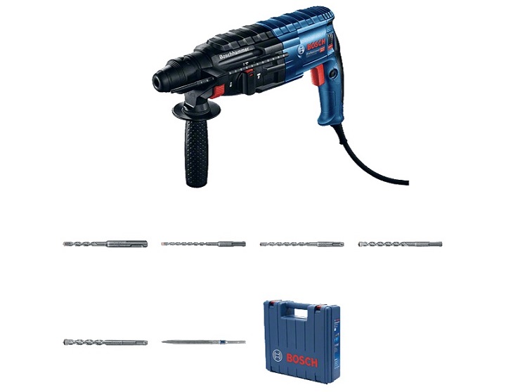 Máy khoan bê tông Bosch GBH 2-24 DRE (kèm phụ kiện)