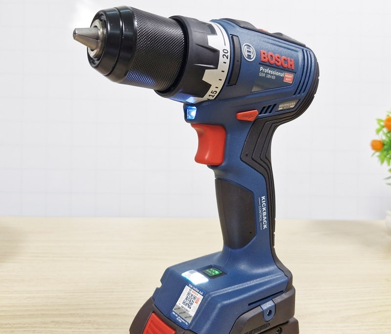 Máy có động cơ không chổi than, Kickback control Máy có động cơ không chổi than, Kickback control