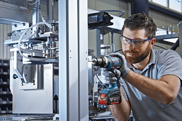 Lắp đặt máy khoan pin vặn vít Bosch GSB 18V-EC Lắp đặt máy khoan pin vặn vít Bosch GSB 18V-EC