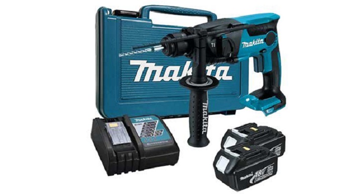 Bộ sản phẩm máy máy khoan Makita DHR165RFE
