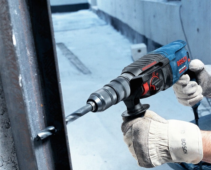 Cách lắp đặt máy khoan búa GBH 2-24 DFR Cách lắp đặt máy khoan búa GBH 2-24 DFR