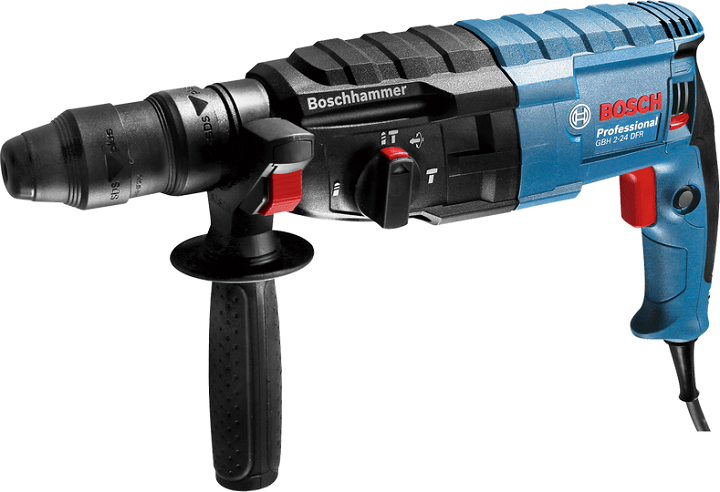 Máy khoan búa Bosch GBH 2 24 DFR được thiết kế bền chắc Máy khoan búa Bosch GBH 2 24 DFR được thiết kế bền chắc