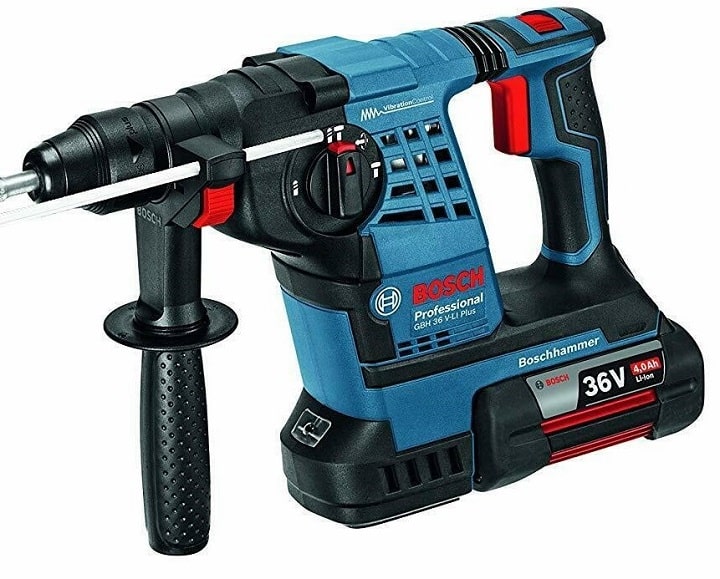 Máy khoan búa dùng pin Bosch GBH 36V-LI PLUS