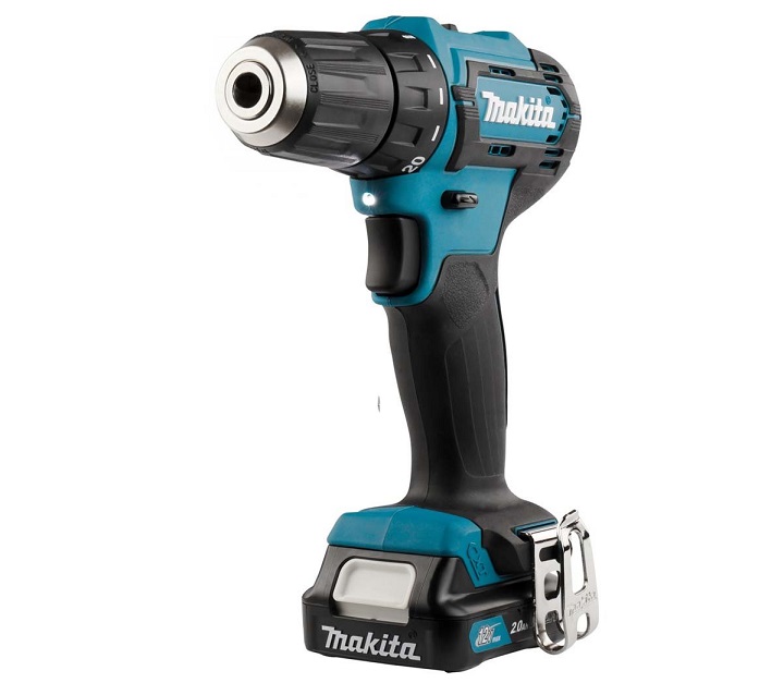 Máy khoan vặn vít Makita DF333DNX10 sử dụng pin 12V