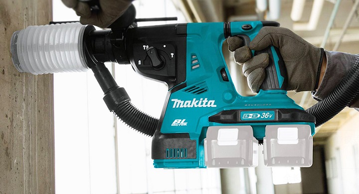Máy khoan đa năng Makita DHR280PT2J 3 chức năng Máy khoan đa năng Makita DHR280PT2J 3 chức năng