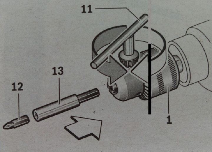 Các bộ phận máy khoan động lực Bosch GSB 550 Các bộ phận máy khoan động lực Bosch GSB 550