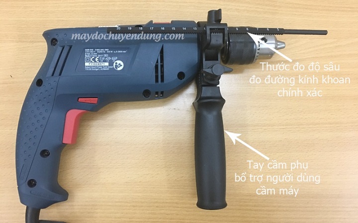 Phụ kiện của máy khoan cầm tay Bosch GSB 550 Phụ kiện của máy khoan cầm tay Bosch GSB 550