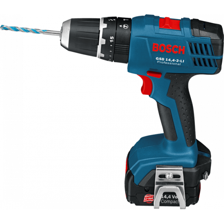 Cấu tạo hướng tới người dùng của Bosch 14,4-2-LI SET Cấu tạo hướng tới người dùng của Bosch 14,4-2-LI SET